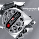 Fita Métrica Profissional em Aço Inoxidável – Design Vazado Resistente