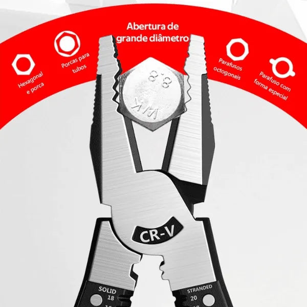 Kit Alicates Multifuncionais Profissionais