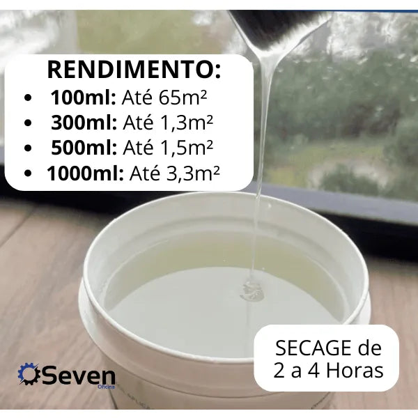 Veda Tudo - Impermeabilizante Invisível, Anti Vazamentos