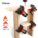 Braçadeira de canto de 90 graus