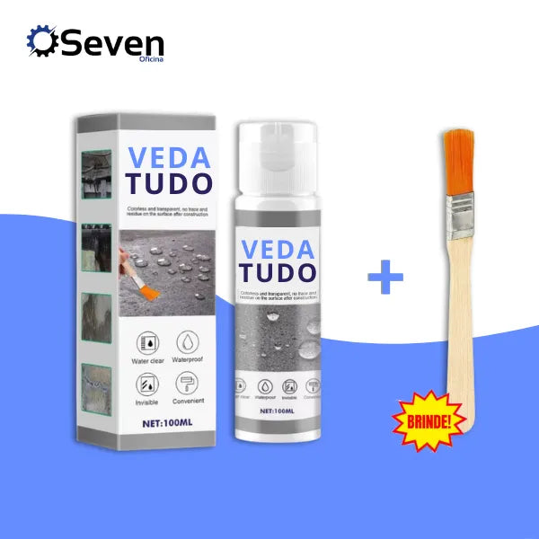 Veda Tudo - Impermeabilizante Invisível, Anti Vazamentos