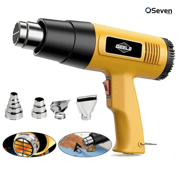 Soprador Térmico Multifuncional - Controle de Temperatura e Bicos Extras