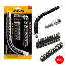 Kit Extensor Prolongador Flexivel para Parafusadeira