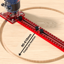 Gabarito de Corte Circular para Tupias 3 em 1