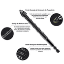 Kit com 7 Brocas de Titânio para Resultados Profissionais