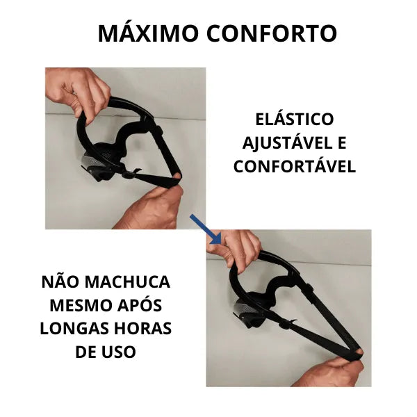 Máscara de Proteção  2.0 – Atualizada com Ajuste Perfeito
