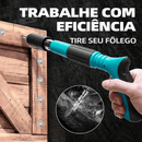 Pistola de Fixação Profissional com Caixa + 50 Pregos