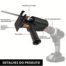 Adaptador Portátil de Serra Elétrica Tico Tico para Furadeira