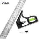 Esquadro Combinado Com Nível Régua