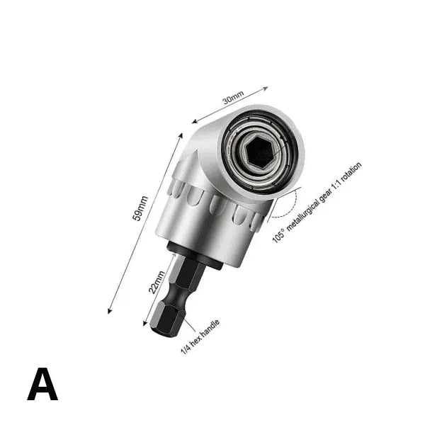 Adaptador Angular 105° – Curto e Longo - Ideal para Cantos Difíceis