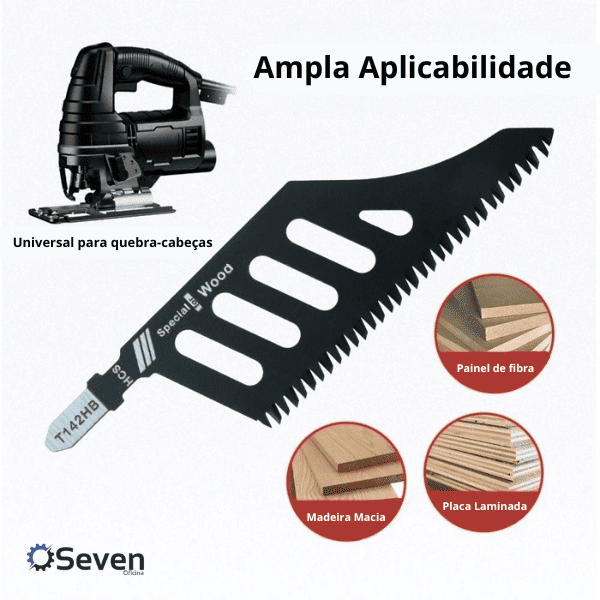 Lâmina de Serra Tico-Tico - 5 ou 10 Peças