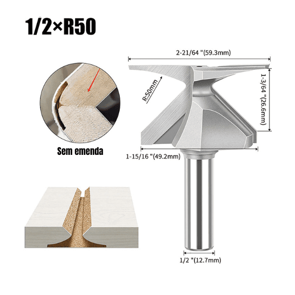 Fresa Profissional para Dobra de MDF