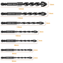 Kit com 7 Brocas de Titânio para Resultados Profissionais