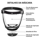 Máscara de Proteção  2.0 – Atualizada com Ajuste Perfeito