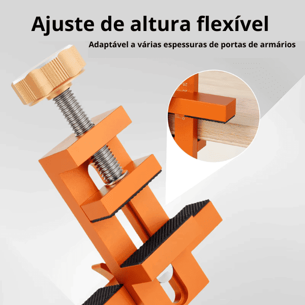 Gabarito de montagem rápida 2 em 1 + BRINDE - Instalação de armários