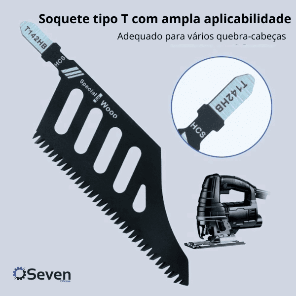 Lâmina de Serra Tico-Tico - 5 ou 10 Peças