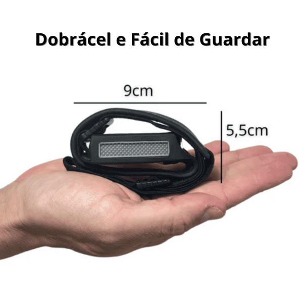 Lanterna de cabeça impermeável, 5h de duração