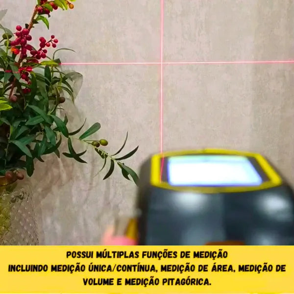 Trena Digital Laser 4D - 3 em 1