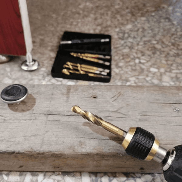 Adaptador de Broca Hexagonal de Liberação Rápida