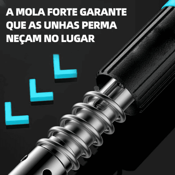 Pistola de Fixação Profissional com Caixa + 50 Pregos