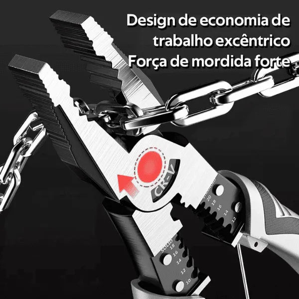 Kit Alicates Multifuncionais Profissionais