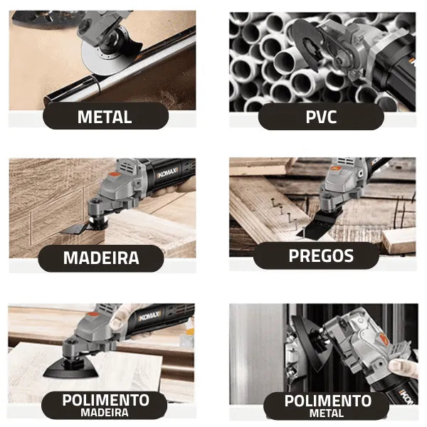 Kit Completo Adaptador Ocilante para Esmerilhadeira - M14 (115-125)